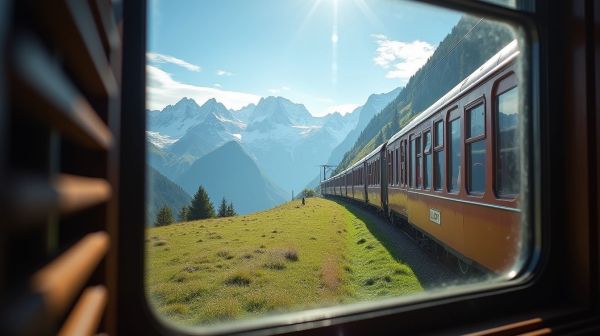 Voyager en Suisse en train : une expérience inédite à découvrir